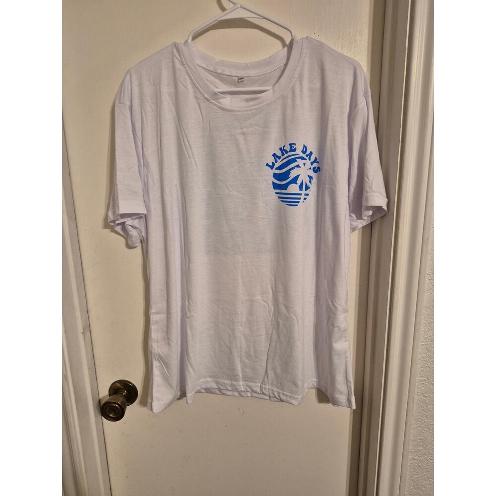 Lake Days T shirt-Size XXL-NWT